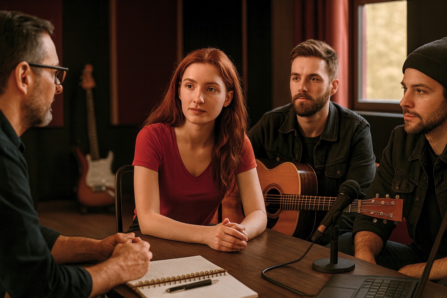 Manager musical accompagnant des artistes émergents et confirmés en studio – développement de carrière et communication – Autour de la Musique Management