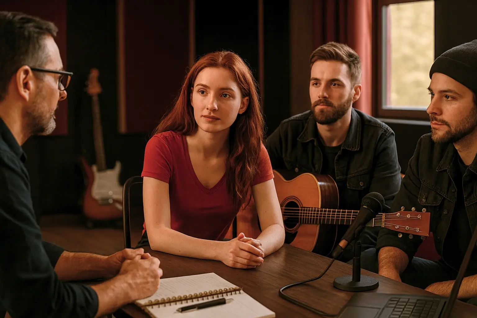 Manager musical accompagnant des artistes émergents et confirmés en studio – développement de carrière et communication – Autour de la Musique Management